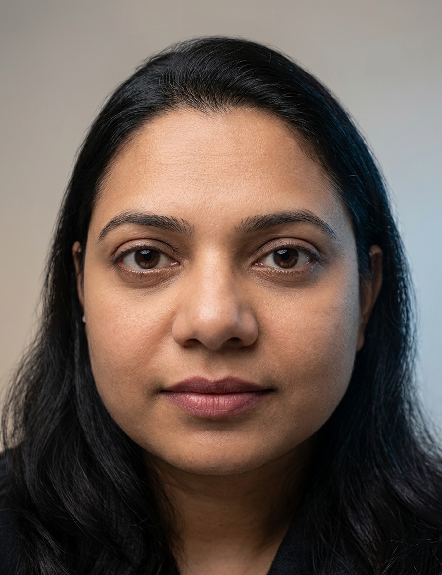 Placeholder graphic in place of the portrait of Prachi Lopamudra